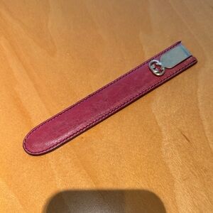 Gucci Rust Leather letter opener